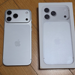아이폰17프로맥스 256GB 실버 이미지