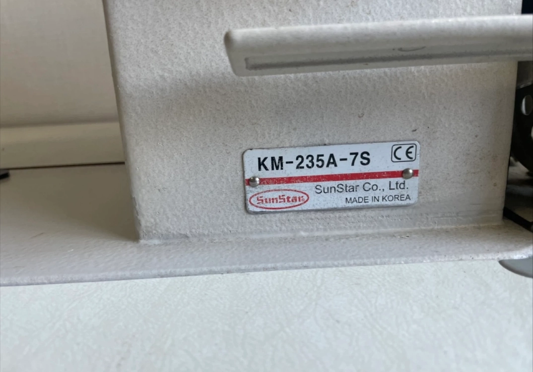 공업용 재봉틀 선스타 km-235a-7s 이미지