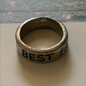 빈티지 BEST FRIENDS FOREVER 애끼반지 이미지