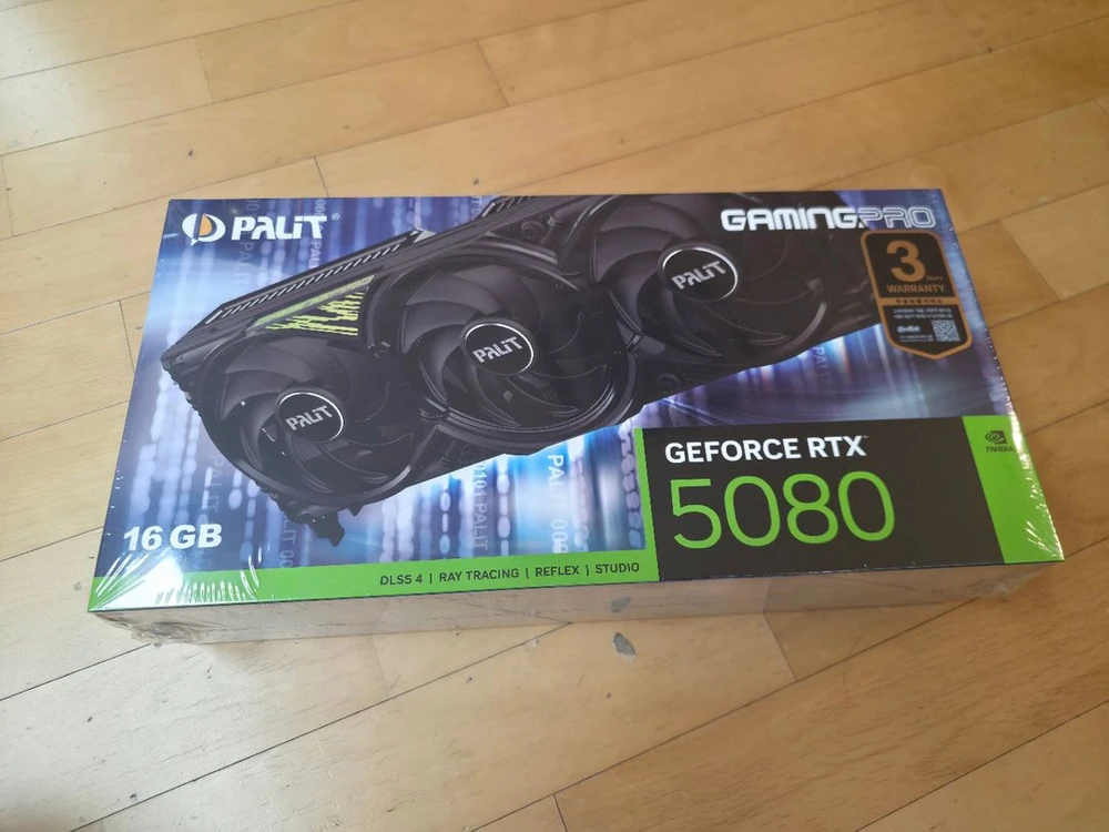 (미개봉)PILOT RTX 5080 게이밍 그래픽카드 이엠텍 - 안심되는 중고거래