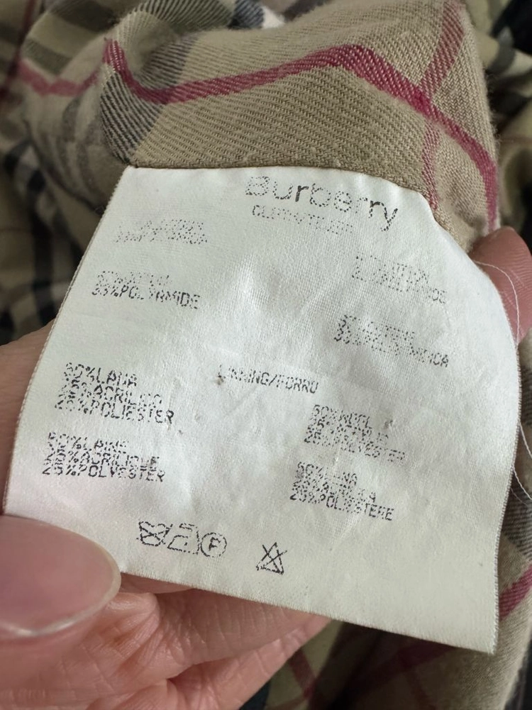 희귀!! 올드 빈티지 버버리 런던 후드 집업 워크 자켓 F 이미지