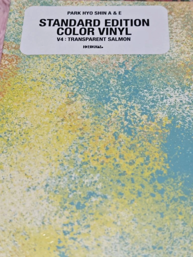 박효신 A&E 투명살몬 LP 이미지