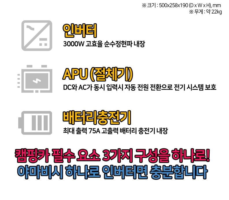 24V용 야마비시 하나로 인버터 판매합니다 이미지