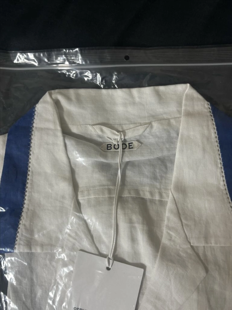 [M] bode 보디 반팔 셔츠 미개봉 이미지