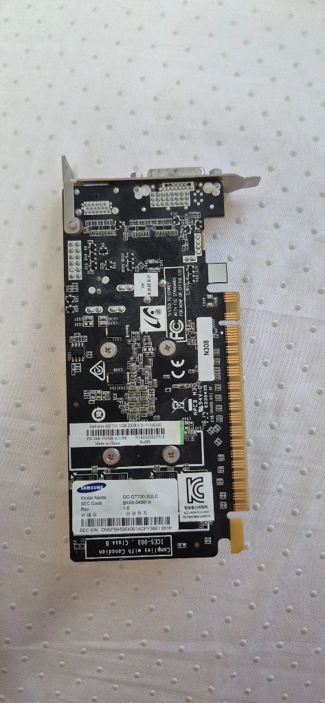 gt 730 2g lp형 그래픽카드 이미지
