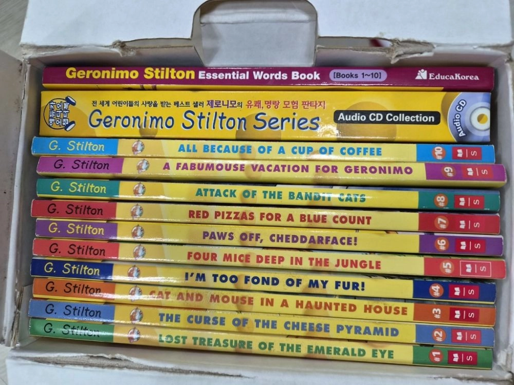 Geronimo Stilton 영어동화책 전집 세트 이미지