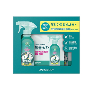 온더바디 풋샴푸 발을씻자 프레시 민트 510ml + 리필 500mlx2개 이미지