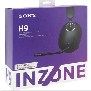 [미개봉새상품] 소니정품 인존 H9 WH-G900N (블랙/화이트) 무선 게이밍 헤드셋 (노이즈캔슬링) 이미지