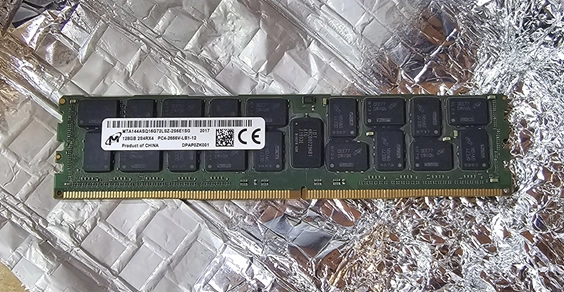 마이크론 DDR4 2666 서버 메모리 128gb ( 단일 ) - 안심되는 중고거래