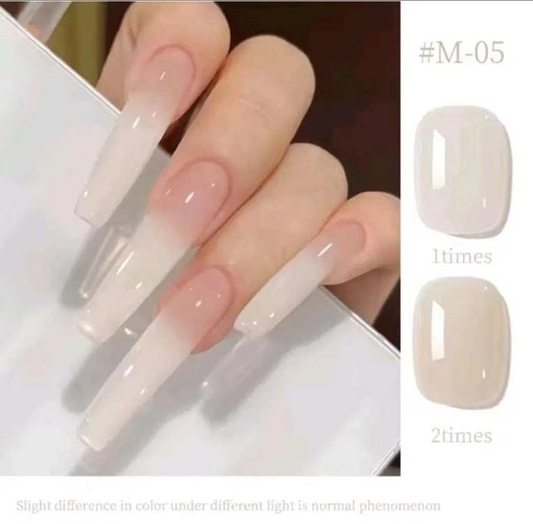 5_유리알 베이지톤 시럽젤 젤네일 15ml 이미지