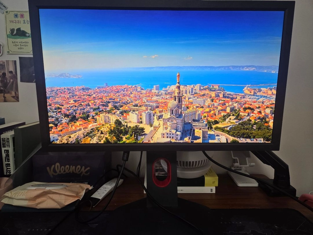 벤큐 모니터 24인치 FPS용 144hz XL2411K 팝니다 이미지
