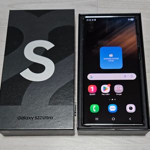 갤럭시 S22울트라 화이트 256GB 싸게 팝니다. 이미지