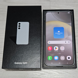 갤럭시 S24플러스 마블그레이 256GB 팝니다. 이미지