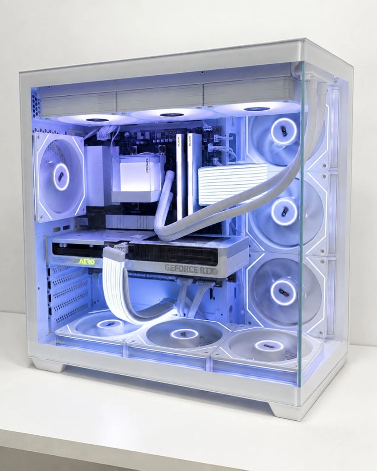 라이젠5 9600X RTX5060TI 화이트PC급매 이미지