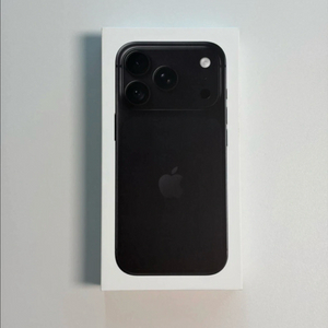 대구 아이폰 18프로 256GB 블랙 단순개봉 팝니다. 이미지