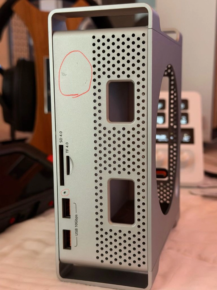 M4 Mac Mini NVME SSD 쿼카씨 도킹스테이션 + 맥미니용 받침대 2개 이미지