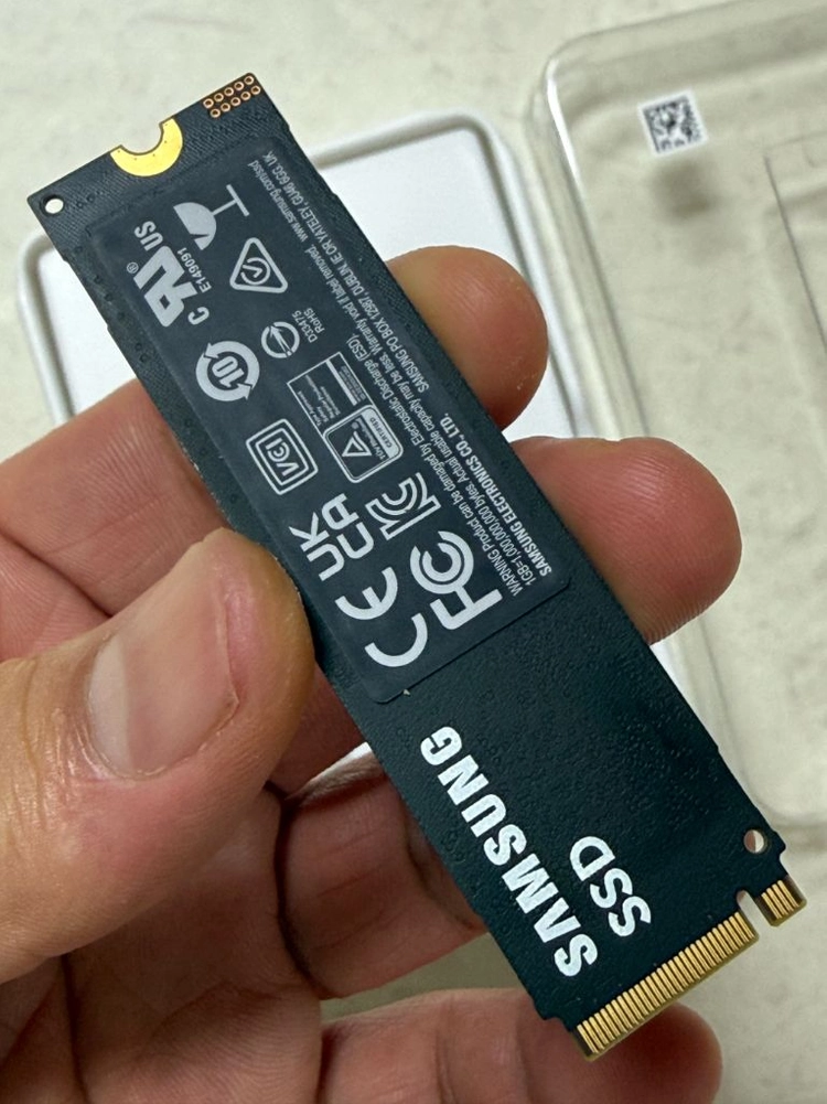 삼성 m.2 ssd 990 pro 4tb 국내정발 29년1월 보증 이미지
