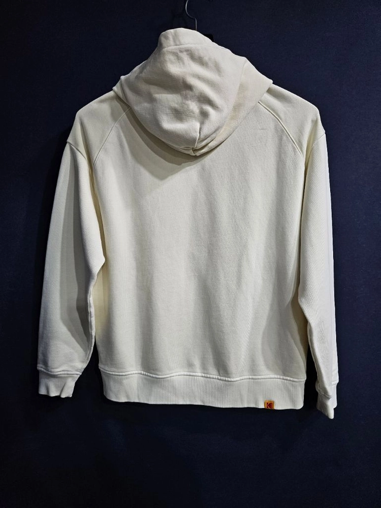 코닥 아이보리 피그먼트다잉 남녀겸용 세미오버핏 90~95 후드집업 셋업 이미지
