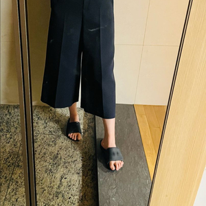 1423 뷰드팍 와이드 팬츠 네이비(새제품) 이미지
