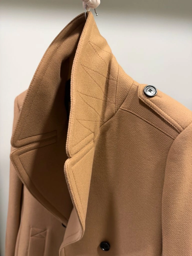 버버리 울 캐시미어 텀블브릿지 숏 코트 이미지