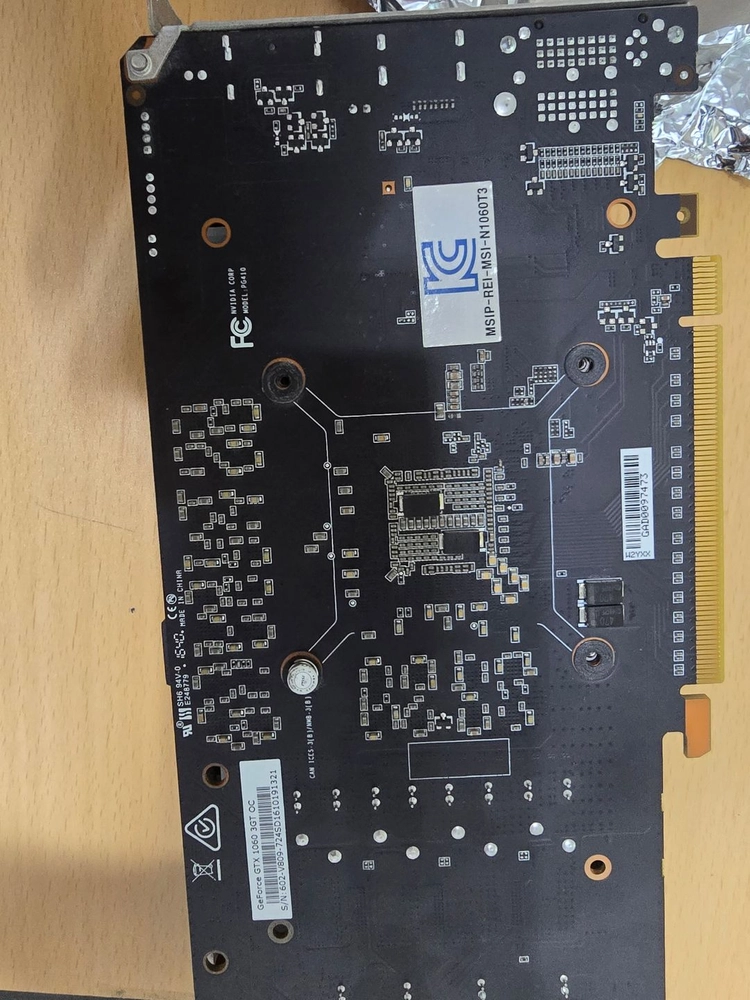 msi 1060 3G 부품용+560Ti부품용 이미지