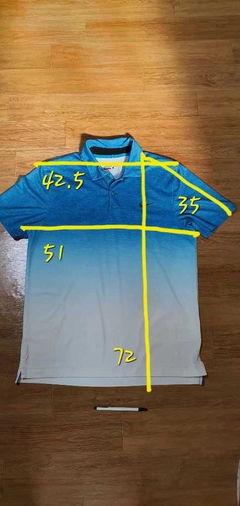 남.95) 나이키 남성 골프 반팔티 GOLF / 나이키 반팔티 라운딩 스윙 이미지