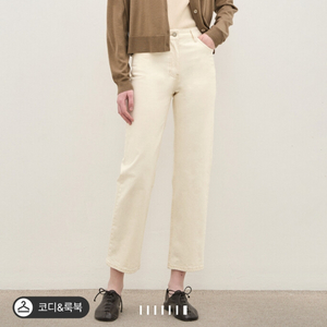 더캐시미어 스트레이트 데님 팬츠 오트밀 55 랑방 타임 마인 시스템 오브제 sjsj 이미지