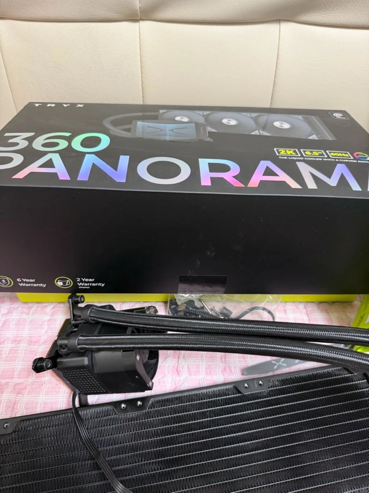 tryx panorama 360pro 수랭쿨러 이미지
