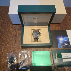 최종 (오버홀 완)롤렉스 GMT 마스터2 블랙 풀박스 이미지
