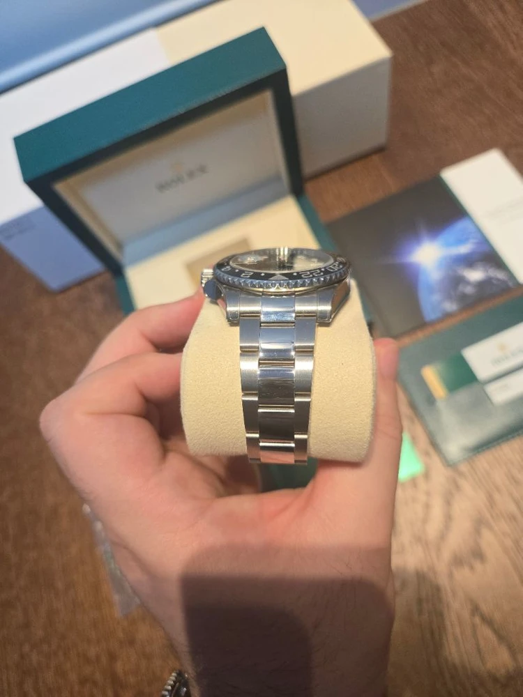 최종 (오버홀 완)롤렉스 GMT 마스터2 블랙 풀박스 이미지
