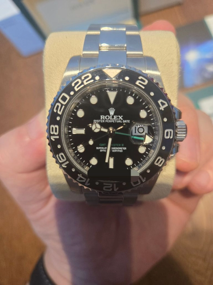 최종 (오버홀 완)롤렉스 GMT 마스터2 블랙 풀박스 이미지