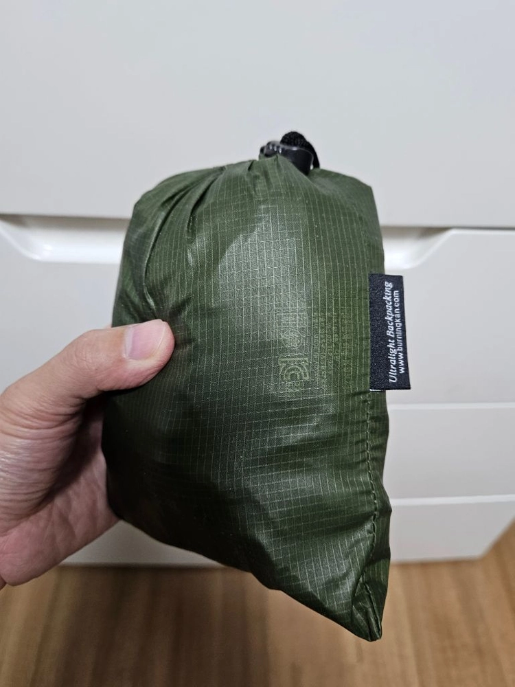 버닝칸 판초 우비 우의 후드 망토 자켓 이미지
