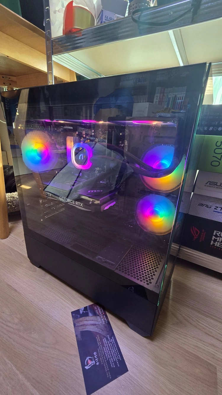 수랭쿨러 앱코 LUNA LP360 ARGB (블랙) AMD전용 이미지