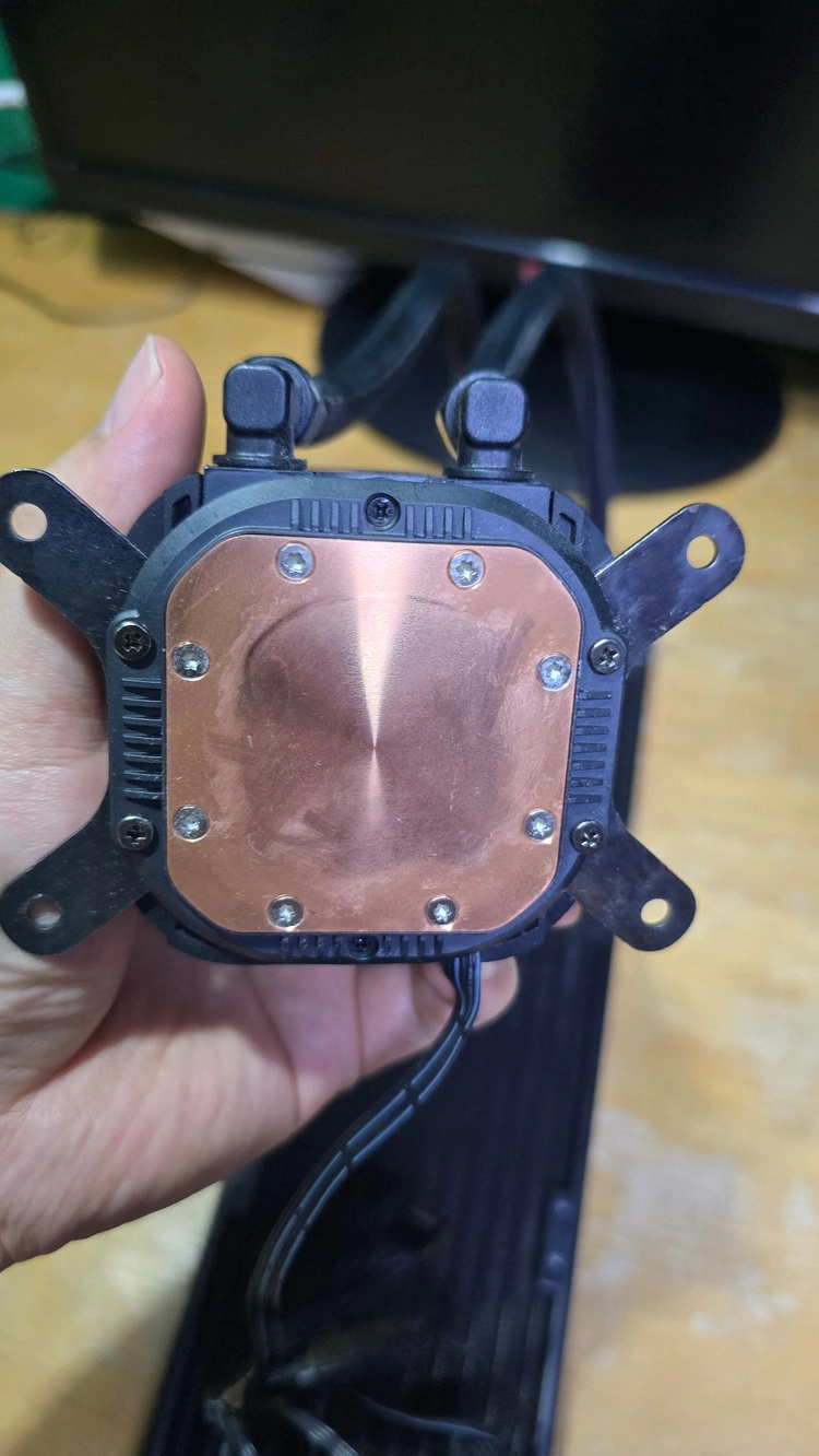 수랭쿨러 앱코 LUNA LP360 ARGB (블랙) AMD전용 이미지
