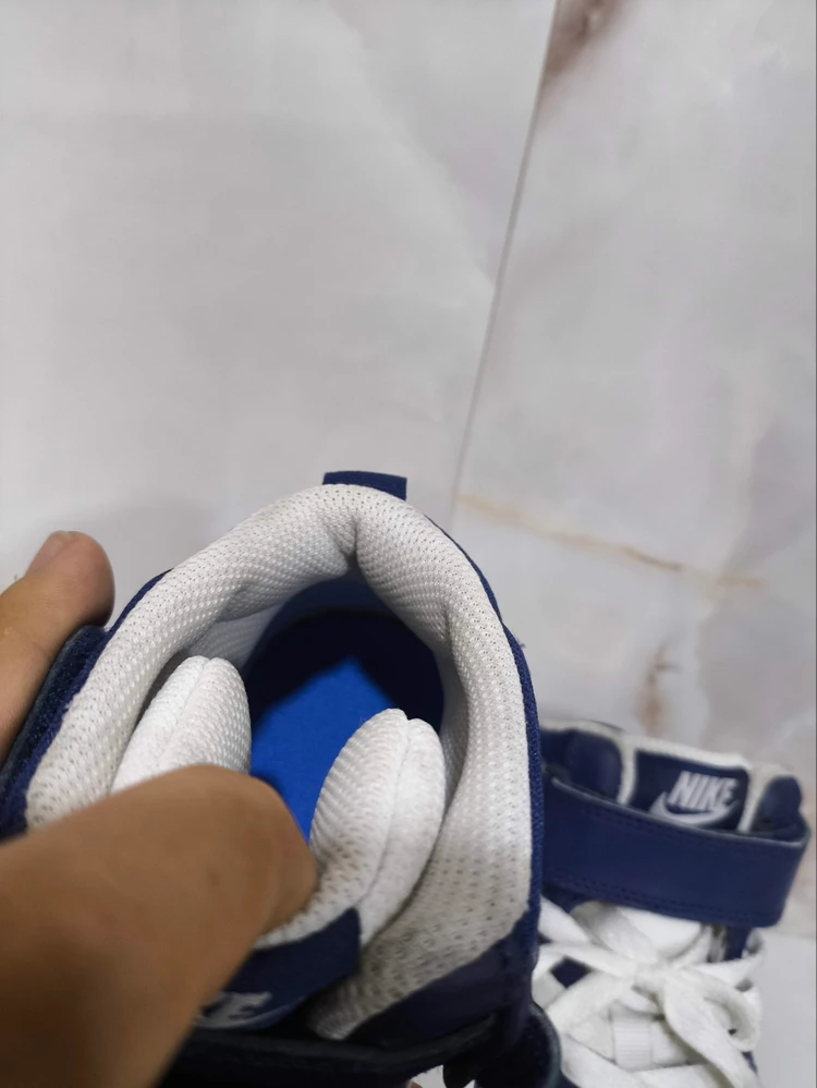 240mm 나이키 코트 버로우 미드2 블루 이미지