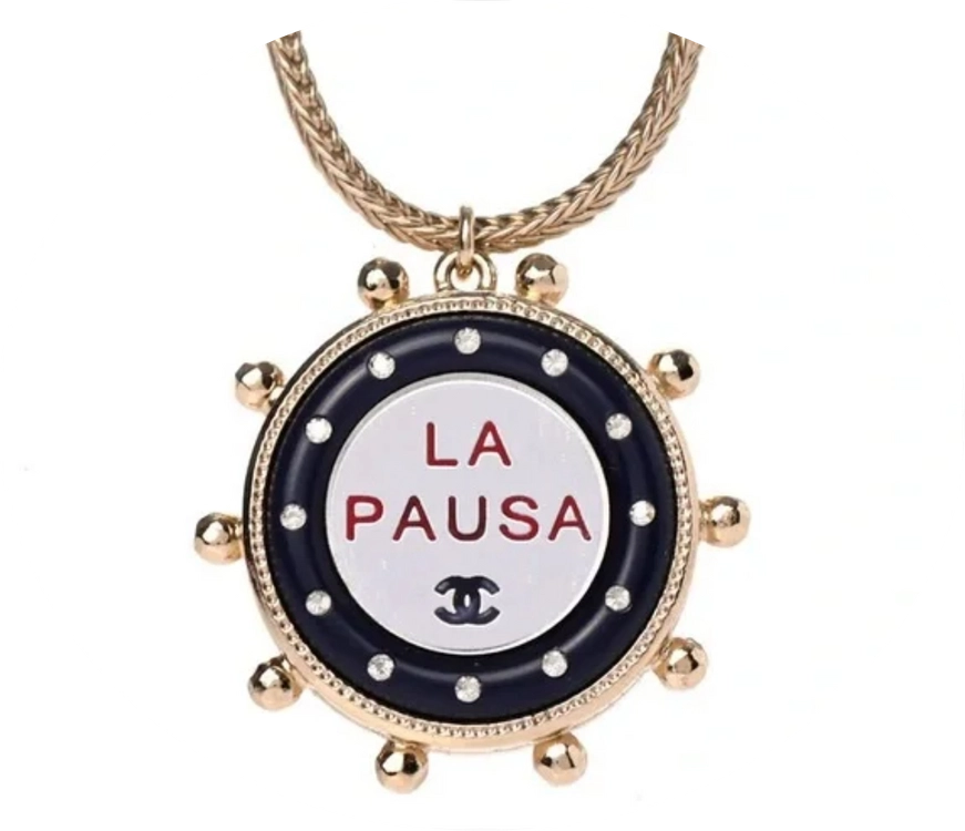 Chanel LA PAUSA 크루즈 목걸이정품 Made inFrance [[ N-S등급]] 이미지