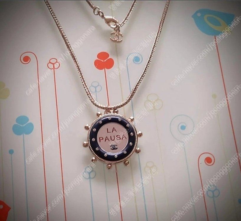 Chanel LA PAUSA 크루즈 목걸이정품 Made inFrance [[ N-S등급]] 이미지