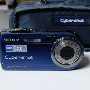 소니 사이버샷 빈티지디카 팝니다 (SONY CyberShot DSC-P150, color:BLUE) 이미지