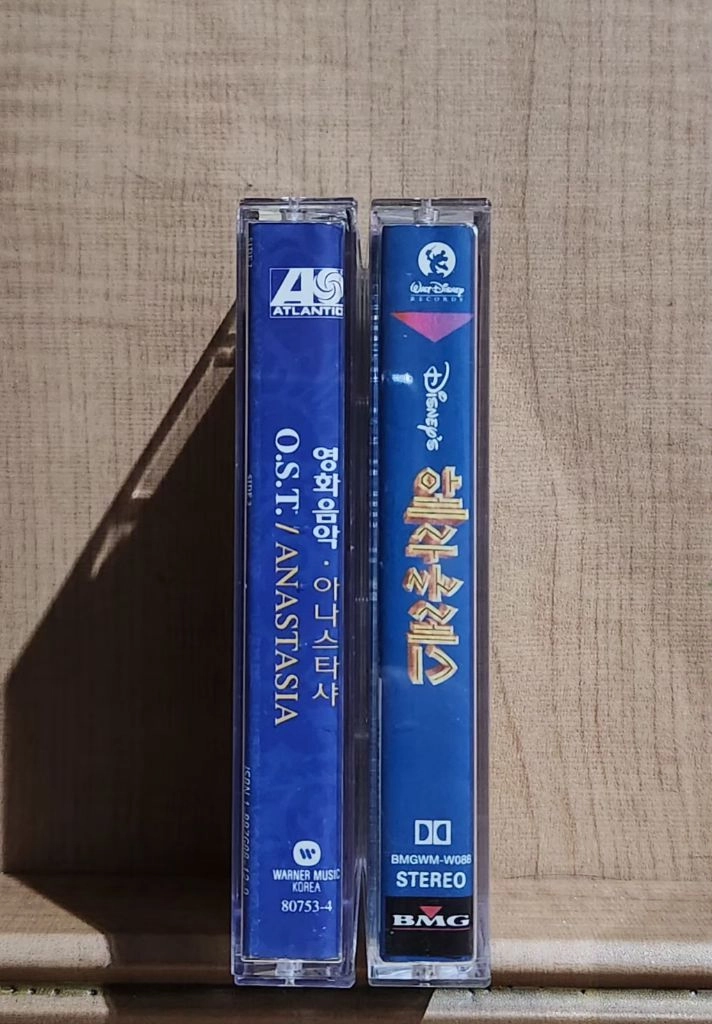 애니메이션 아나스타샤 / 헤라클레스 OST 카세트 테이프 이미지