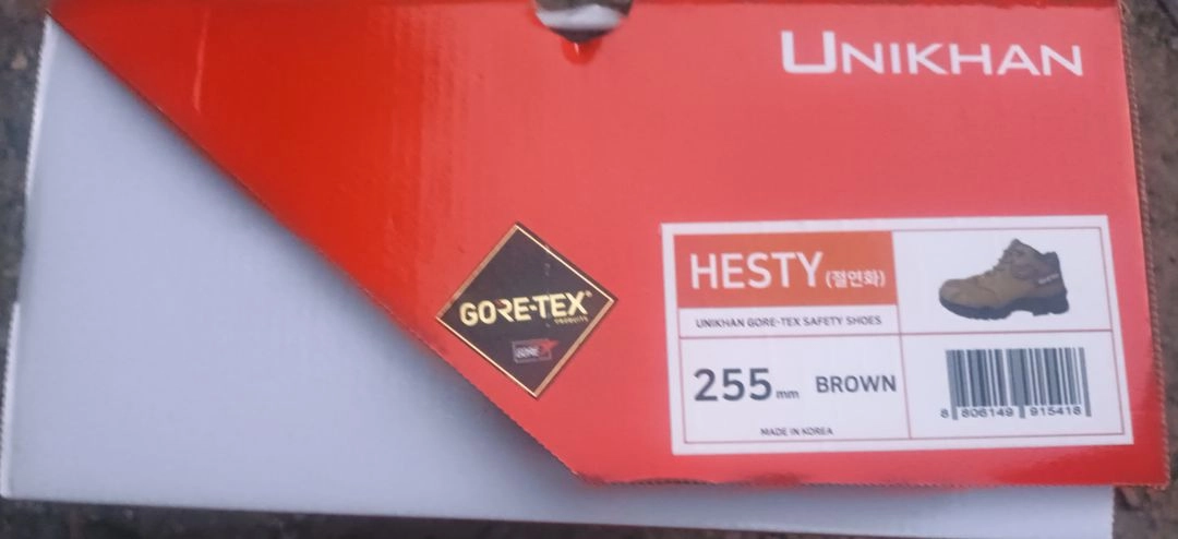 UK-HESTY 유니칸 절연화 255 고어텍스 새제품 유니칸 안전화 이미지
