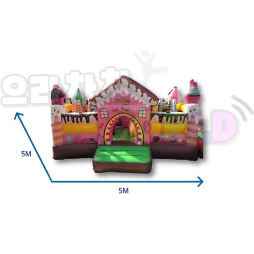 행사용 에어바운스 과자집 - 안심되는 중고거래