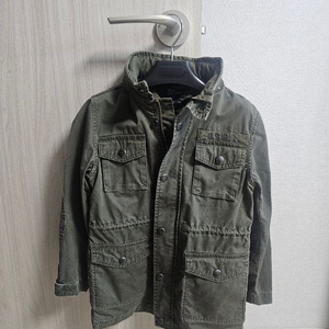 폴로 키즈 야상자켓 7세 카키 밀리터리 이미지