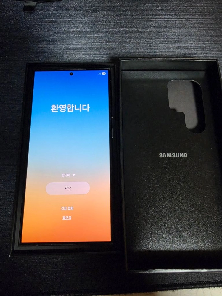자급제 갤럭시s24울트라 블랙512기가 이미지