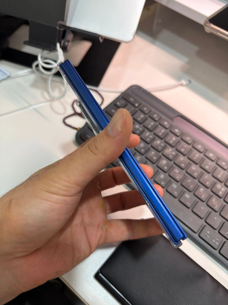 삼성 갤럭시 Z 폴드7 256GB 블루 자급제 이미지