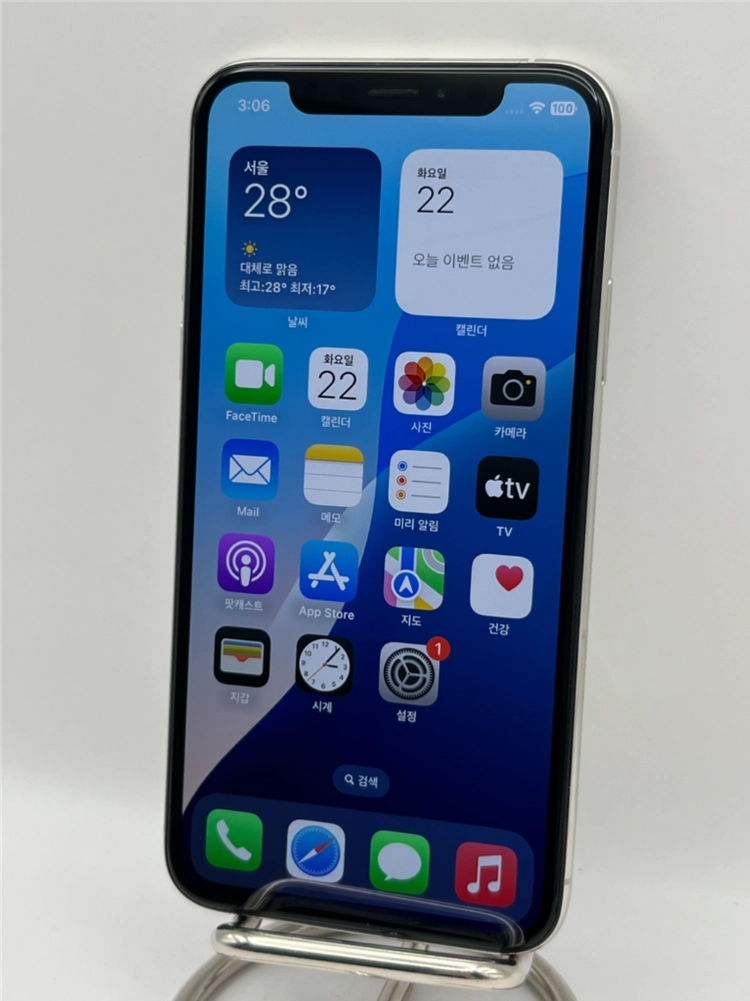 아이폰XS 256G 실버 S급!이체시24.5만 이미지
