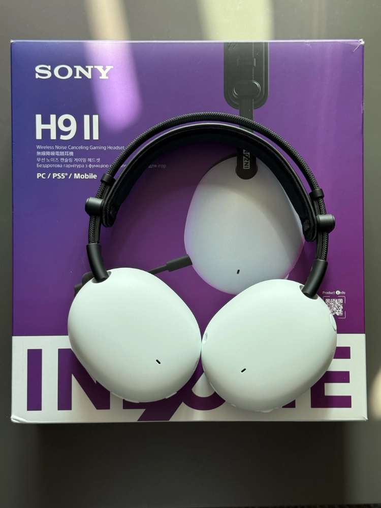 소니 인존 H9 2세대 노이즈캔슬링 무선 게이밍 블루투스헤드폰 WH-G910N - 안심되는 중고거래