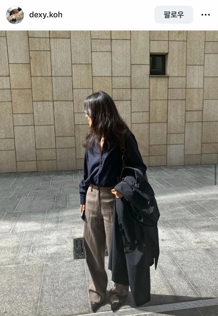 Vedana 버다나 노마 슬랙스(다크브라운M)택달린 새제품 이미지