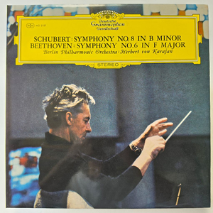 (일본/LP) 카라얀, 베를린필 Karajan, Schubert 8번, Beethoven 6번 이미지
