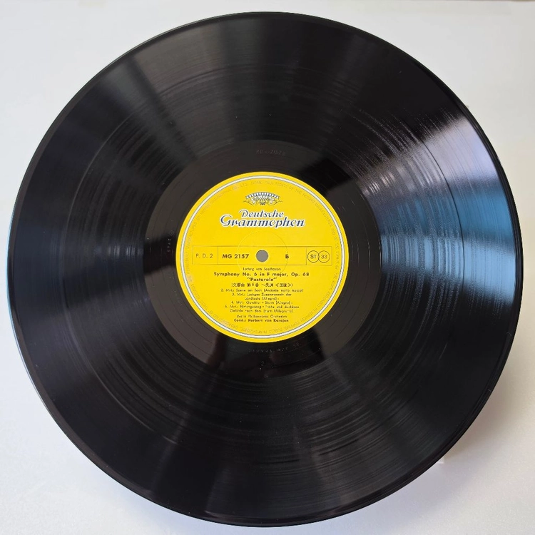 (일본/LP) 카라얀, 베를린필 Karajan, Schubert 8번, Beethoven 6번 이미지