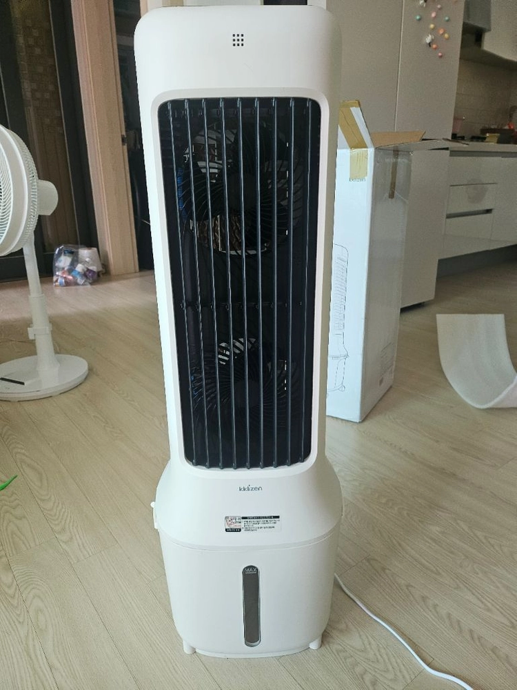 끌리젠 냉풍기 냉방기 에어쿨러 에어컨 선풍기 가정용 업소용 산업용 이동식 냉각 얼음 이미지